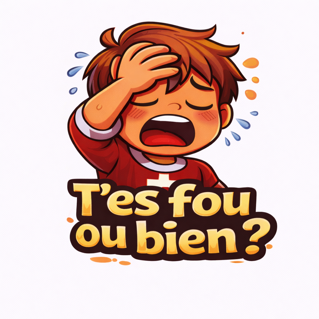 Mug Suisse - T'es fou ou bien ?