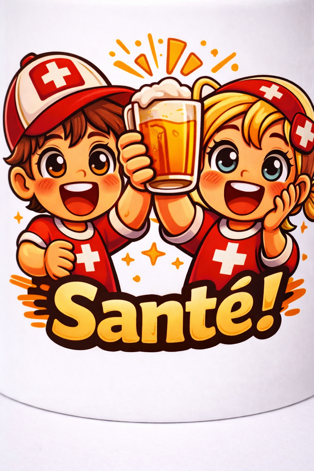 Mug Suisse - Santé !