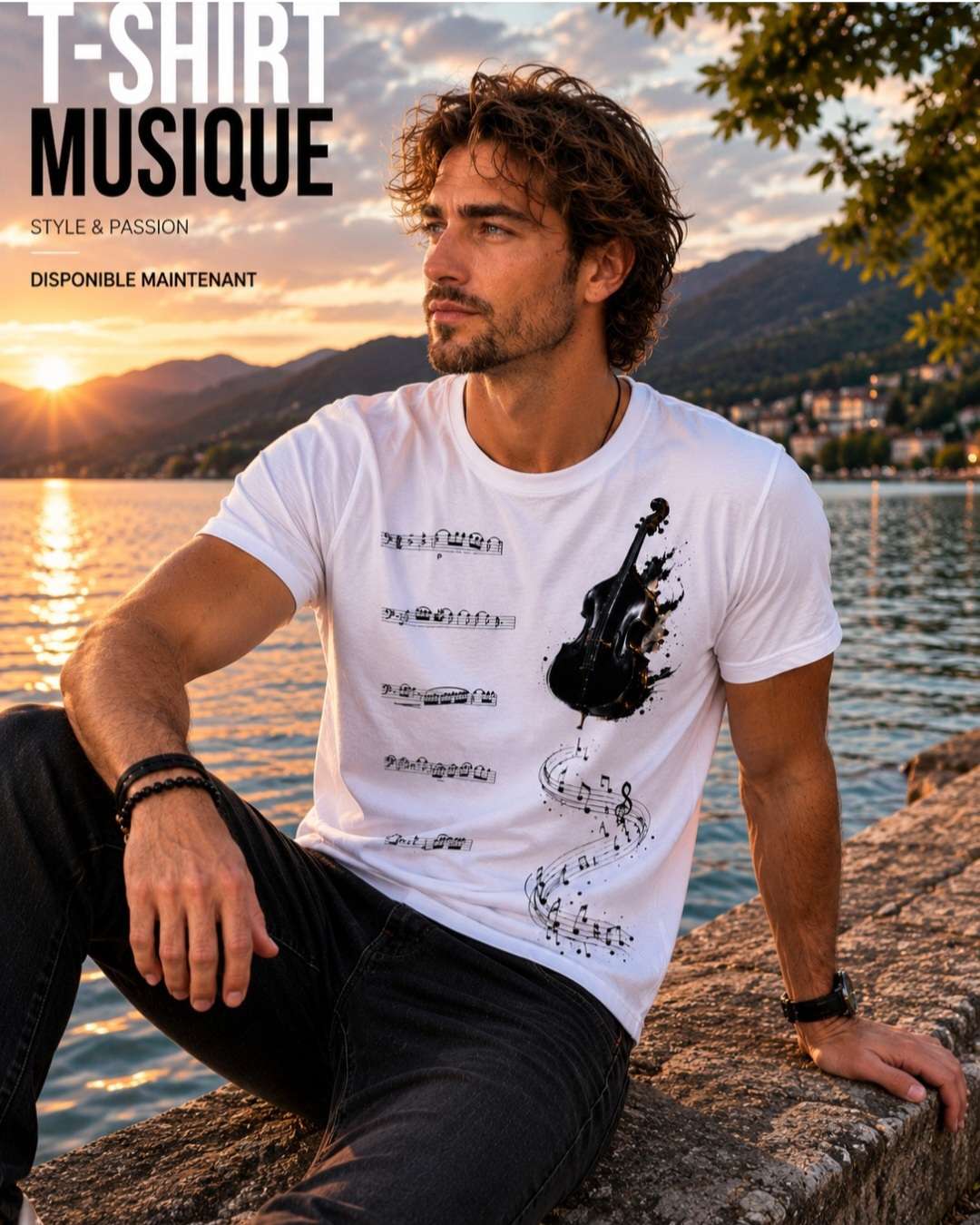 🖤 T-shirt personnalisé