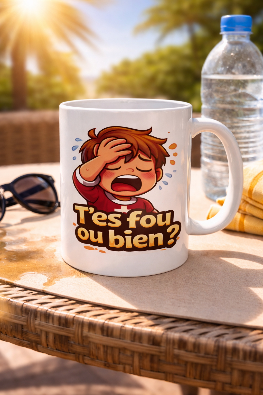 Mug Suisse - T'es fou ou bien ?