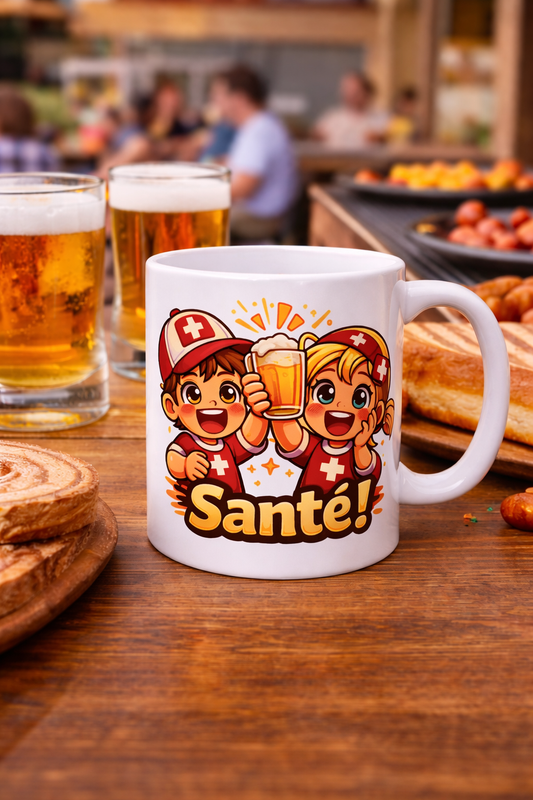 Mug Suisse - Santé !