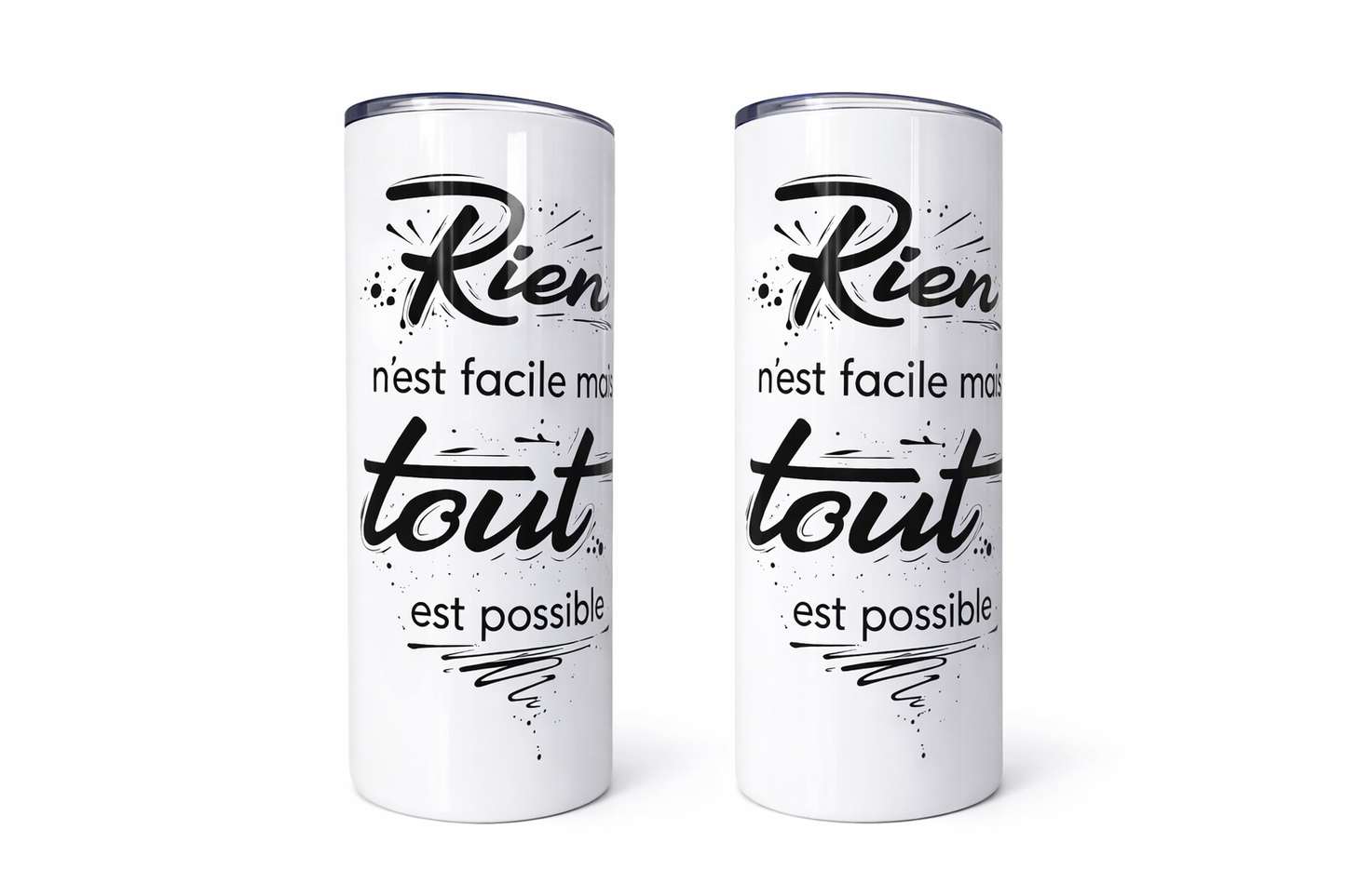 🥤 Gobelet Isotherme Personnalisé – 590 ml