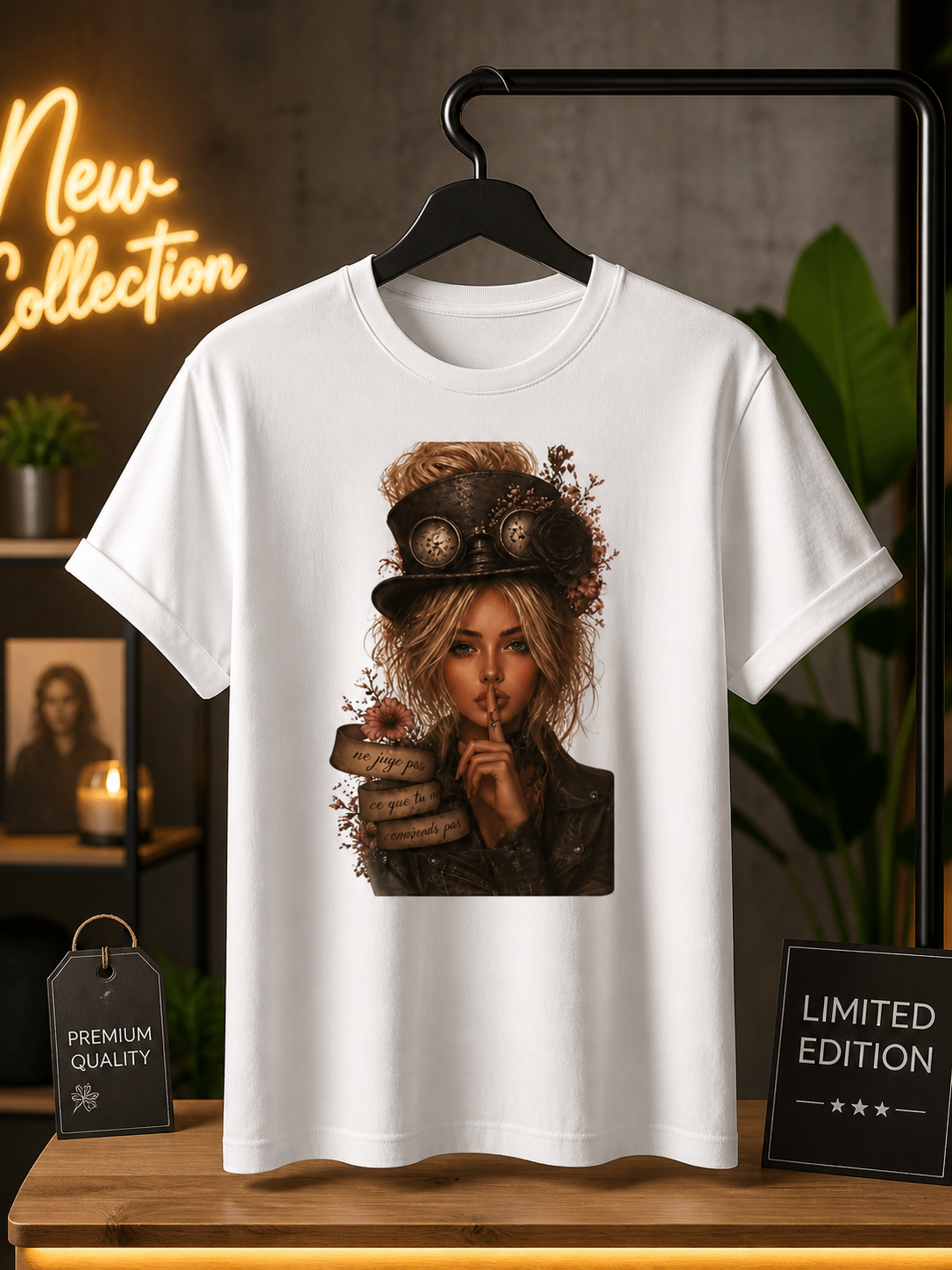 🖤 T-shirt personnalisé